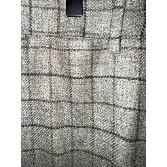 NWT Men's 6 East Wool Cashmere Plaid Pants 34 Lanificio Di Pray Thompson - Picture 8 of 13